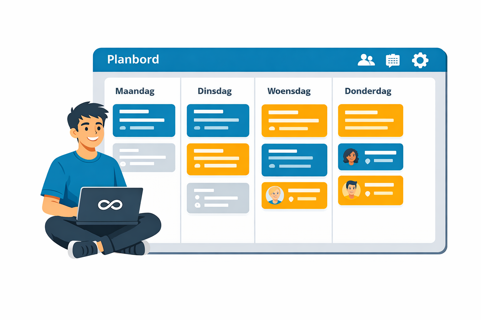 Handig planbord op viperonline.nl